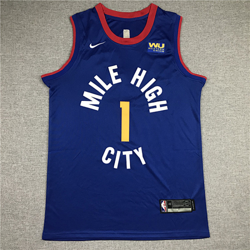 Nuggets Embroidery Jersey S-2XL