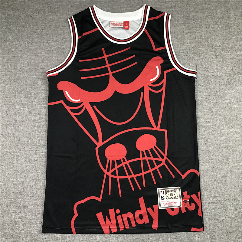 Bulls Embroidery Jersey S-2XL