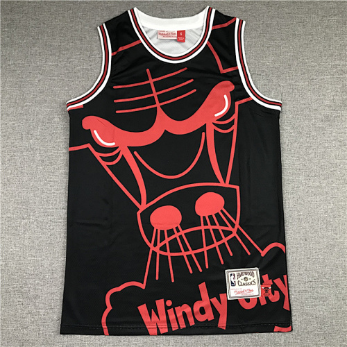 Bulls Embroidery Jersey S-2XL