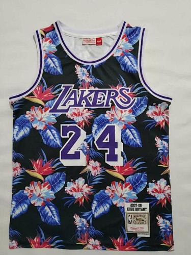 07-08 Lakers Embroidery Jersey S-2XL
