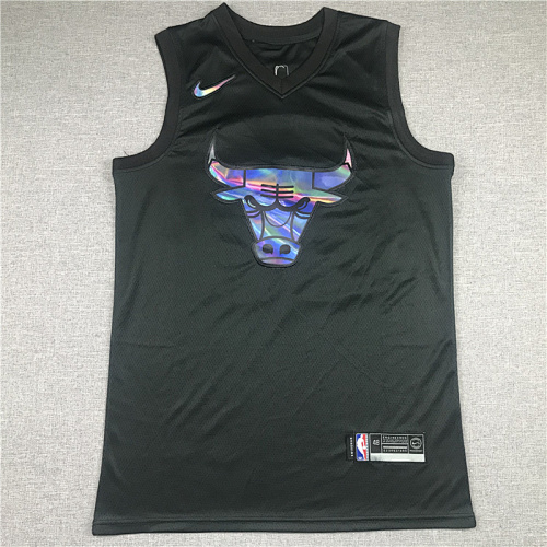 Bulls Embroidery Jersey S-2XL