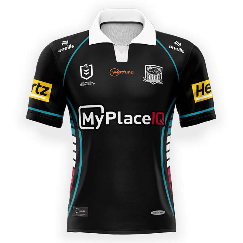 Penrith Panthers Anniversary Rugby Jersey S-5XL S-5XL