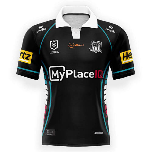 Penrith Panthers Anniversary Rugby Jersey S-5XL S-5XL