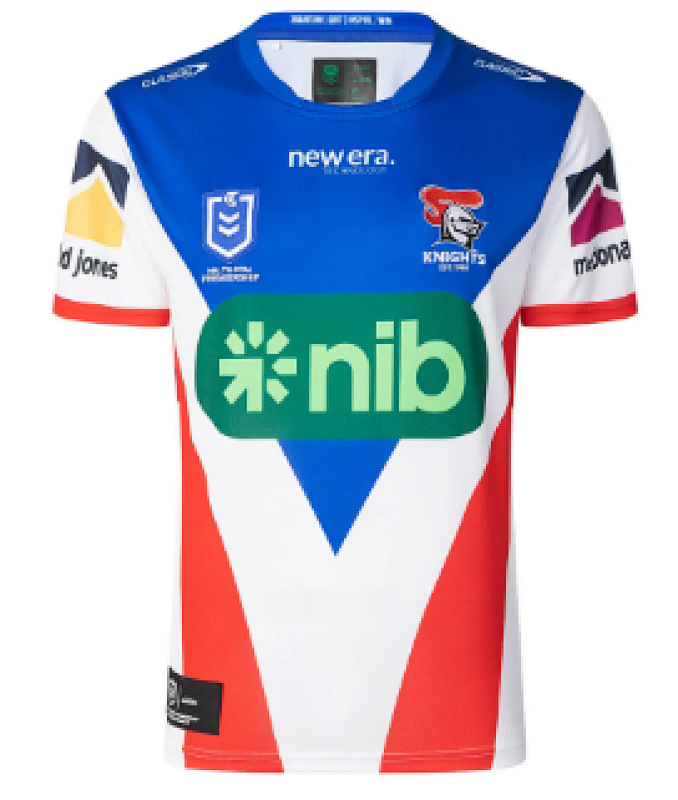 Newcastle Knights Away Rugby Jerseys S-5XL S-5XL