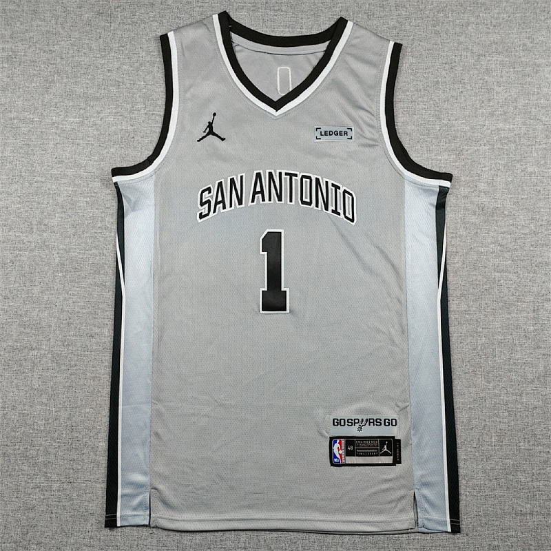 Spurs Embroidery Jersey S-2XL