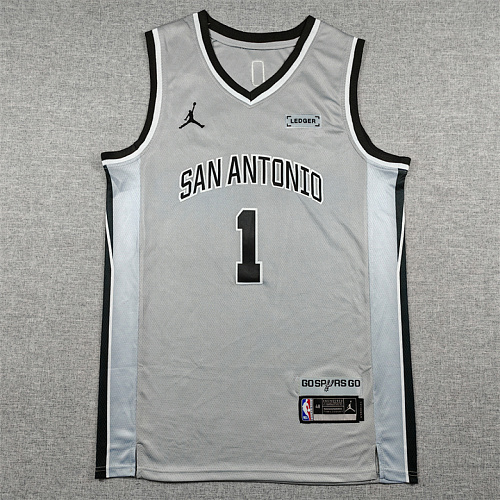Spurs Embroidery Jersey S-2XL