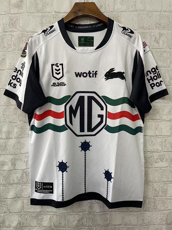 South Sydney Rabbitohs Rugby Jersey S-5XL S-5XL