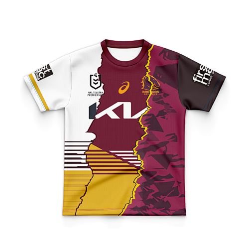 Brisbane Broncos Kids Rugby Jersey 16 -26 16 -26
