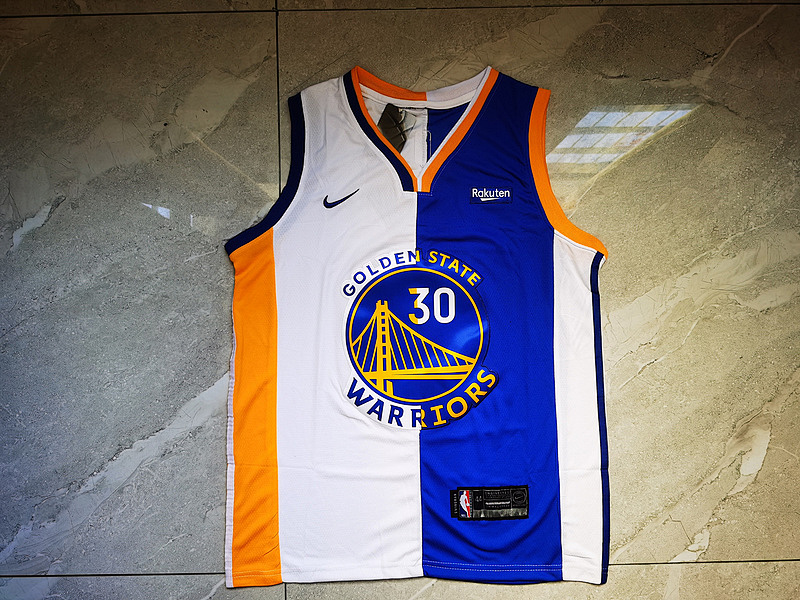 Warriors Embroidery Jersey S-2XL