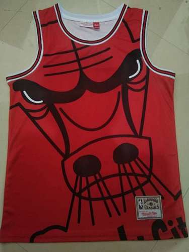 Bulls Embroidery Jersey S-2XL