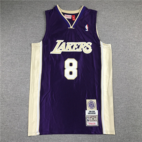 Lakers Embroidery Jersey S-2XL