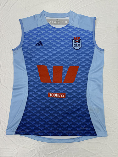 Nsw Blues Vest Rugby Jerseys S-3XL S-3XL