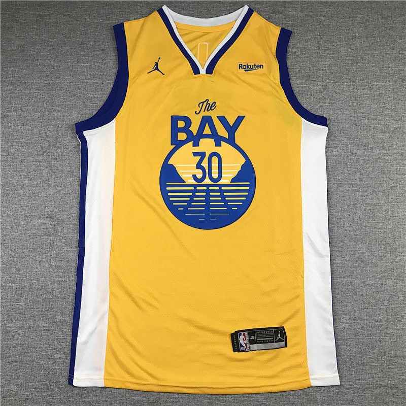 Warriors Embroidery Jersey S-2XL