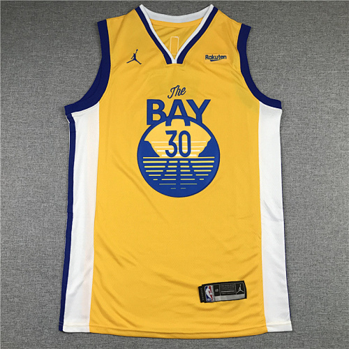 Warriors Embroidery Jersey S-2XL