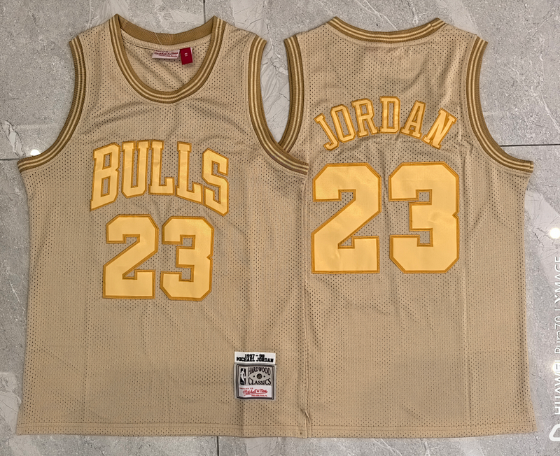 97-98 Bulls Retro Embroidery Jersey S-2XL