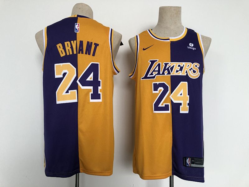 Lakers Embroidery Jersey S-2XL