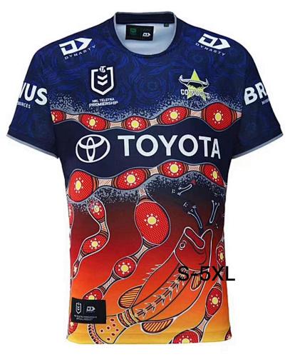 North Queensland Cowboys Rugby Jersey S-5XL S-5XL