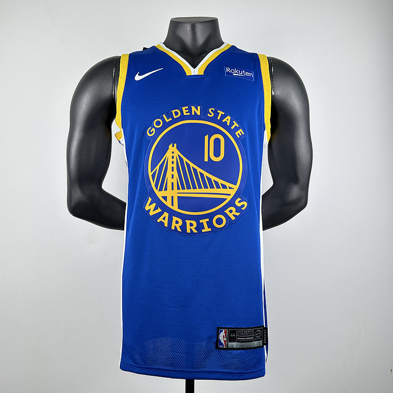 Warriors Embroidery Jersey S-2XL