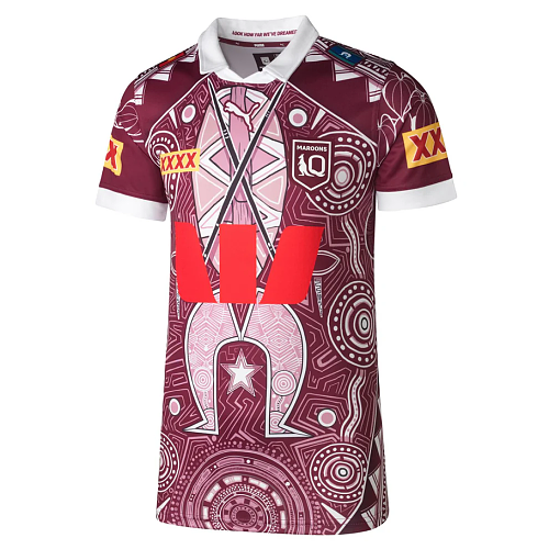 Qld Maroons Rugby Jersey S-5XL
