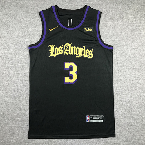 Lakers Embroidery Jersey S-2XL