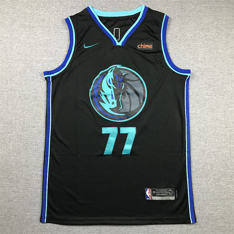 Dallas Mavericks City Edition Embroidery Jersey S-2XL
