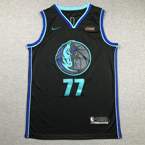 Dallas Mavericks City Edition Embroidery Jersey S-2XL
