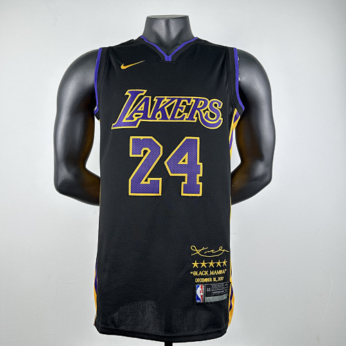 Lakers Embroidery Jersey S-2XL