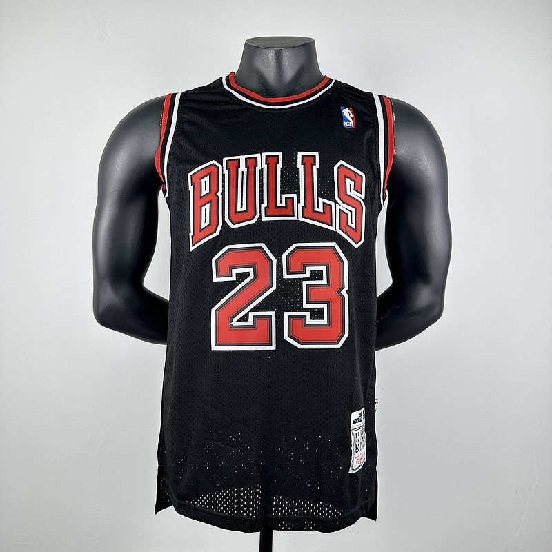 97-98 Bulls Retro Embroidery Jersey S-2XL