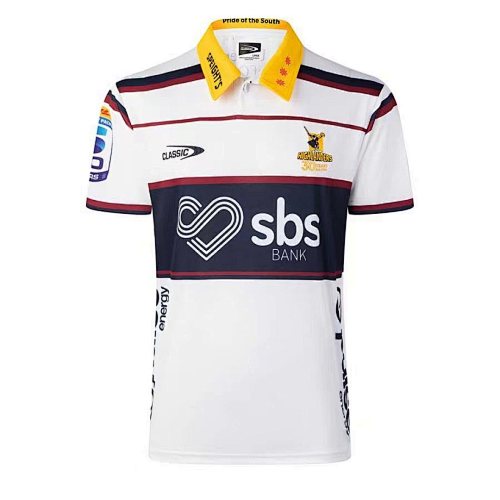Highlanders Away Rugby Jerseys S-5XL S-5XL