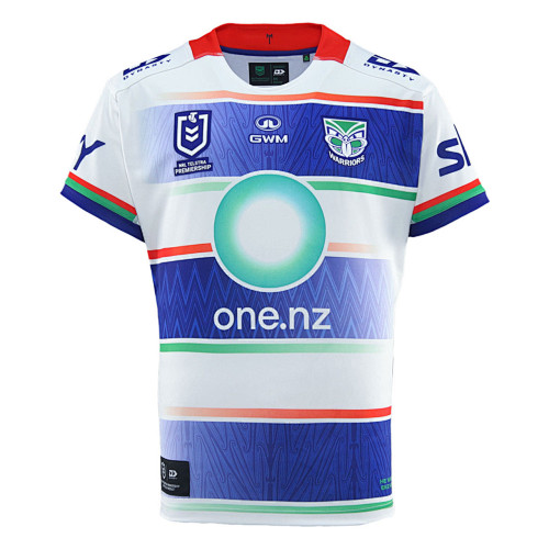 Warriors Away Rugby Jersey S-5XL S-5XL