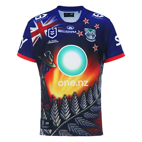 Zealand Warriors Rugby Jersey S-5XL S-5xl
