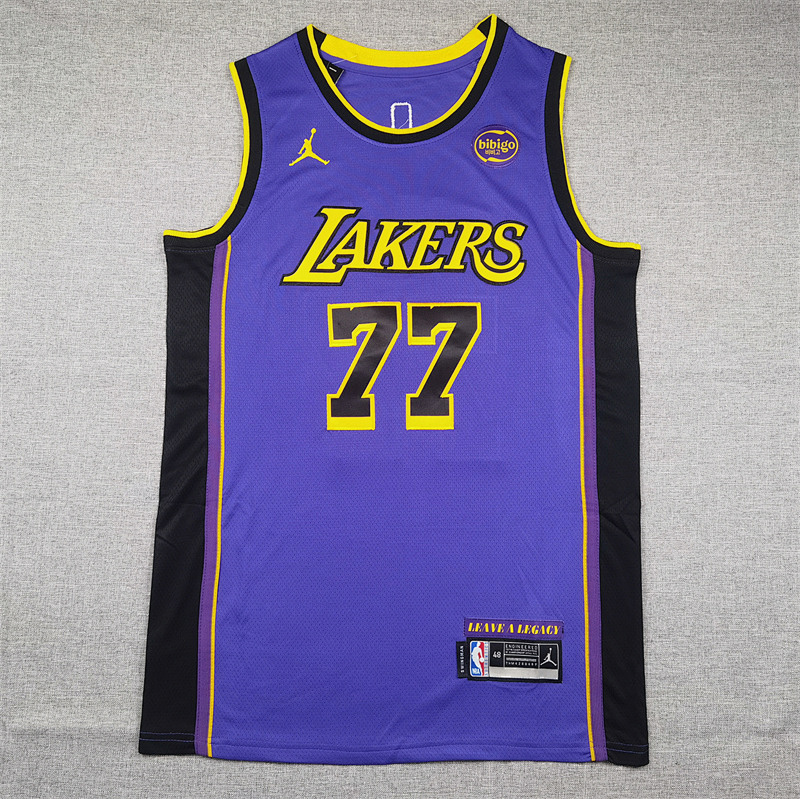 Lakers Embroidery Jersey S-2XL