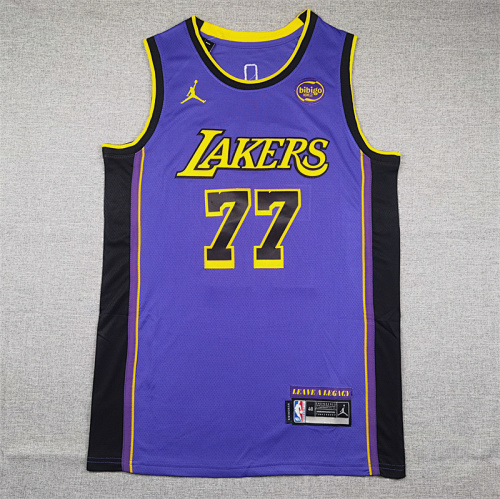 Lakers Embroidery Jersey S-2XL