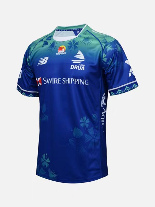 Fiji Rugby Home Jersey S-5XL
