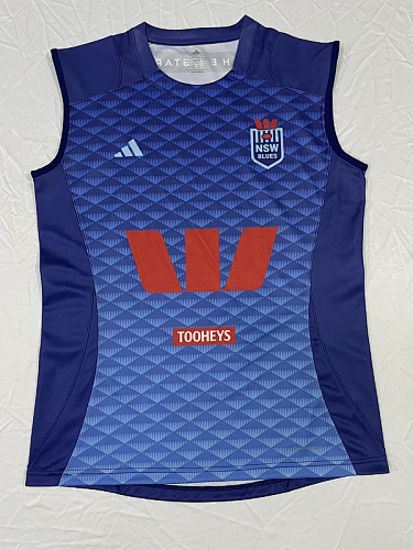 Nsw Blues Vest Rugby Jerseys S-3XL S-3XL
