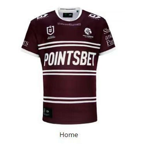 Manly-Warringah Sea Eagles Home Rugby Jerseys S-5XL S-5xl