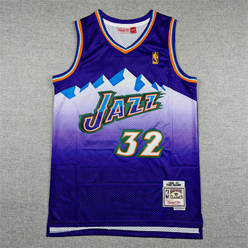 Utah Jazz Embroidery Jersey S-2XL