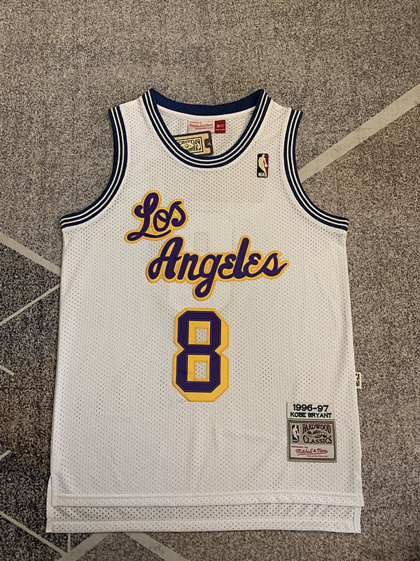 96-97 Lakers Retro Embroidery Jersey S-2XL