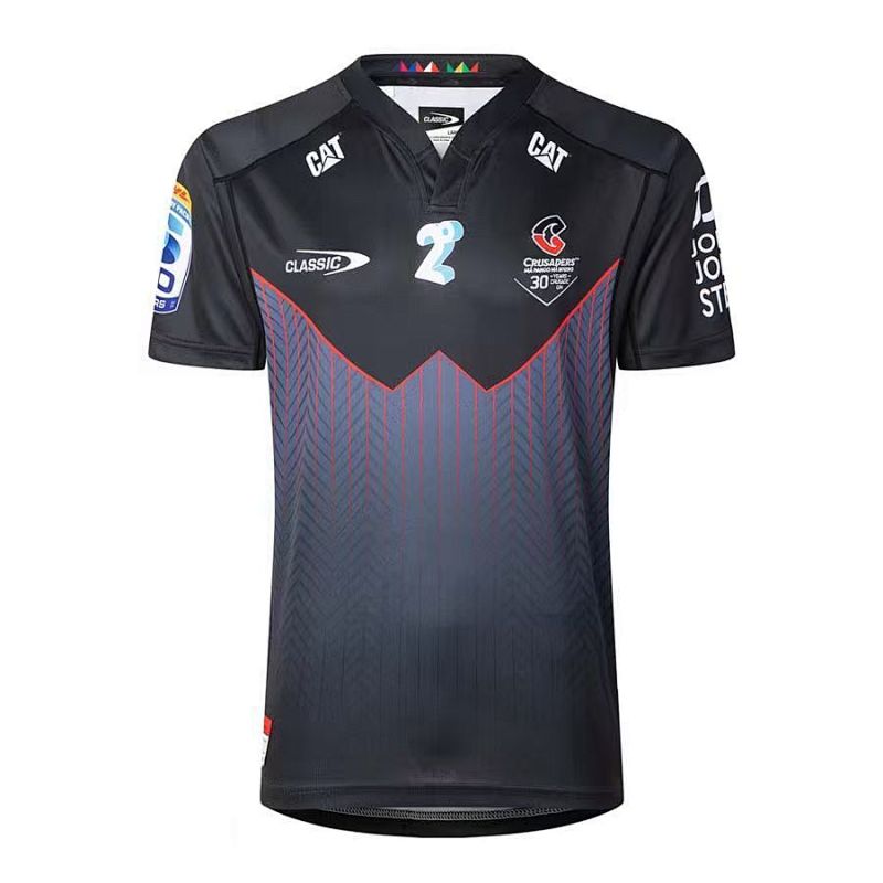 Crusaders Away Rugby Jerseys S-5XL S-5XL