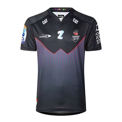 Crusaders Away Rugby Jerseys S-5XL S-5XL