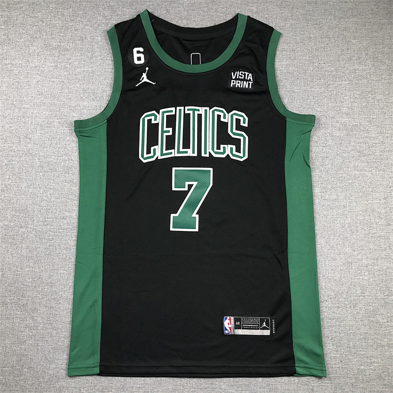 Celtics Embroidery Jersey S-2XL