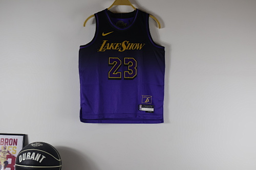 Lakers Kids City Edition Jersey S-2XL