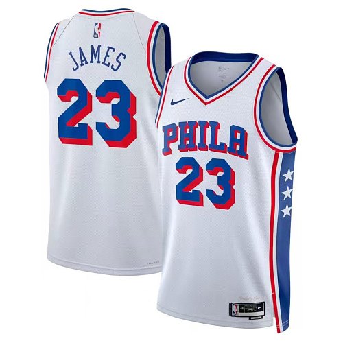 26 76ers Jersey S-2XL 76