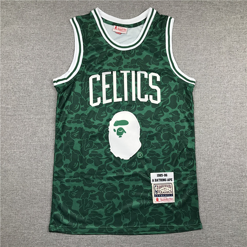 Celtics Embroidery Jersey S-2XL