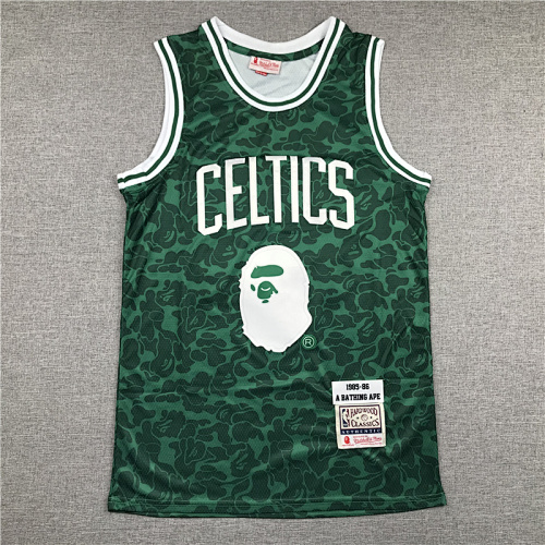 Celtics Embroidery Jersey S-2XL