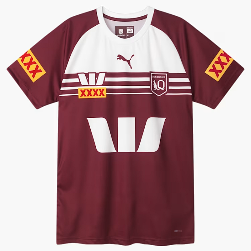 Qld Maroons Training Rugby Jersey S-5XL