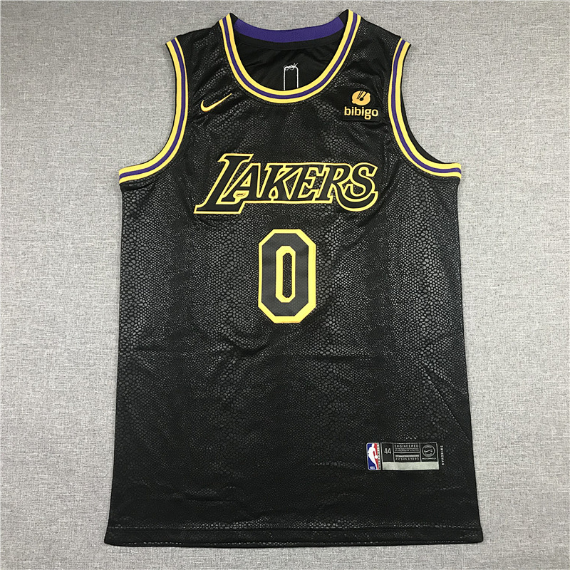 Lakers City Edition Embroidery Jersey S-2XL