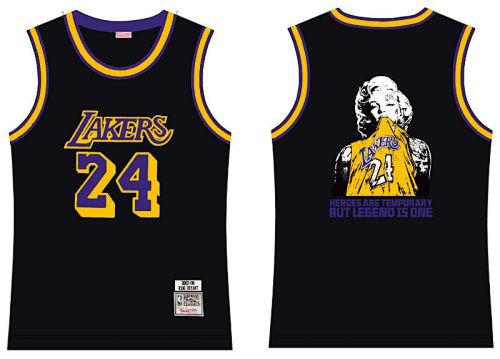 Lakers Embroidery Jersey S-2XL