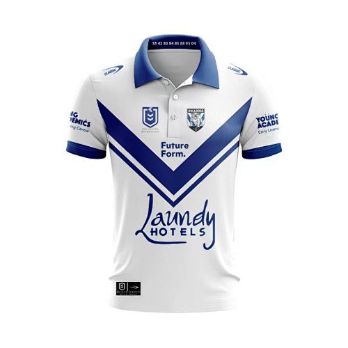 Canterbury-Bankstown Bulldogs Polo Rugby Jersey S-5XL S-5XL