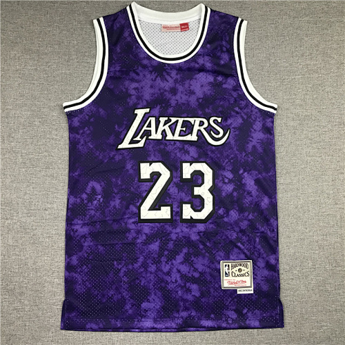 Lakers Embroidery Jersey S-2XL